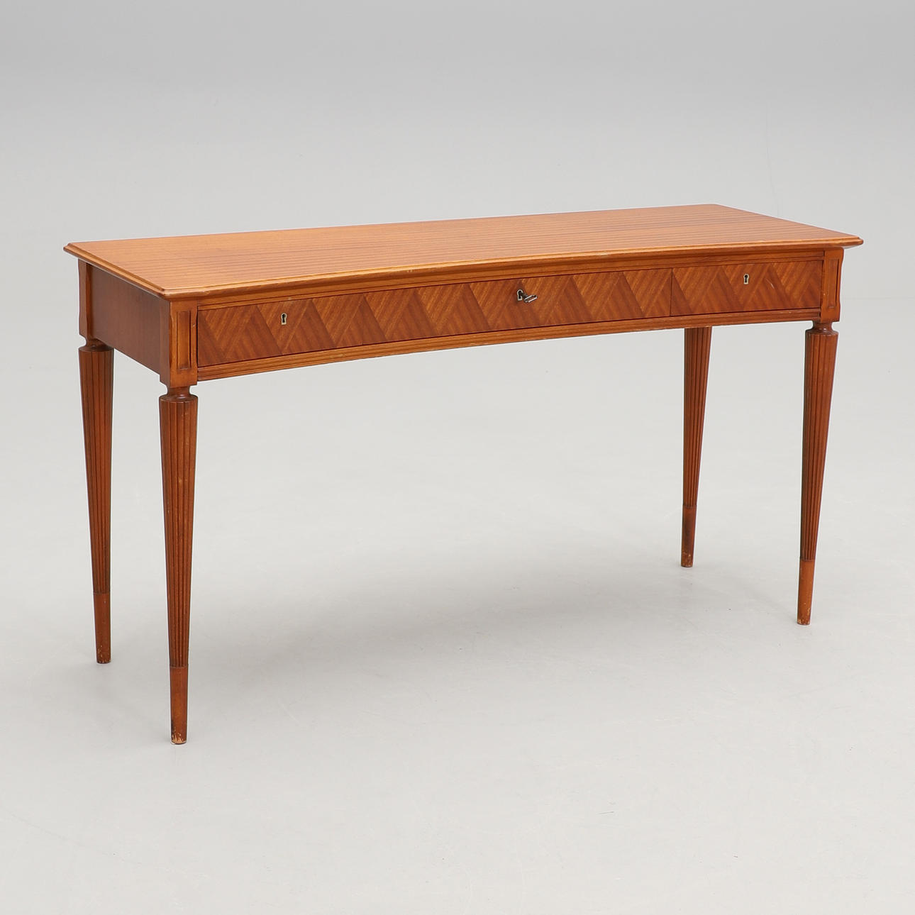 A 20th century mahogany sideboard.