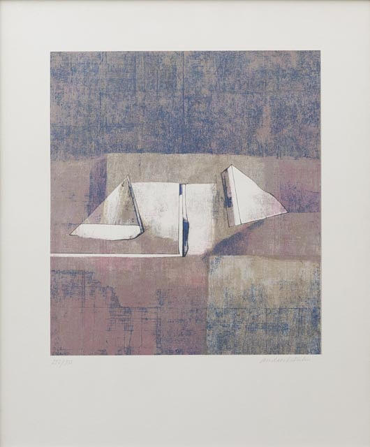 ANDERS ÖSTERLIN (1926-2011). Composition, lithograph no. 256/350.