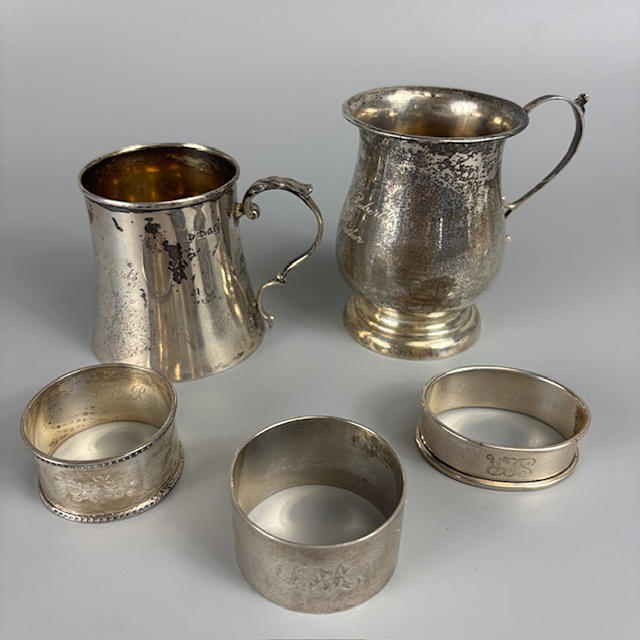 SILVER HALLMARKED ITEMS.