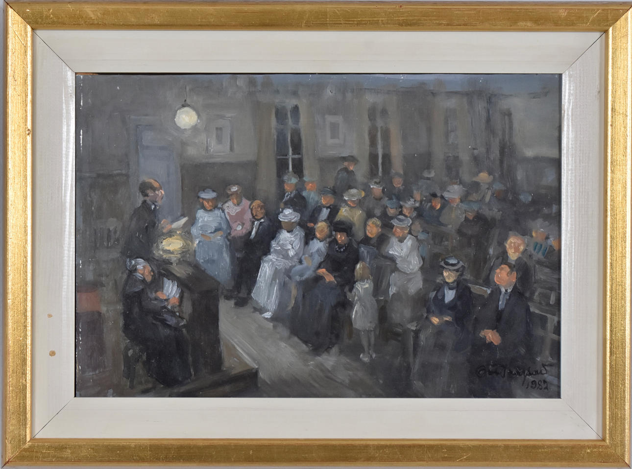 OVE PERSSON. Oil on panel.