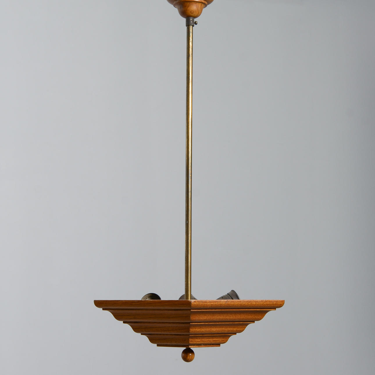 CEILING LAMP, Art Deco, 1930s/40s.