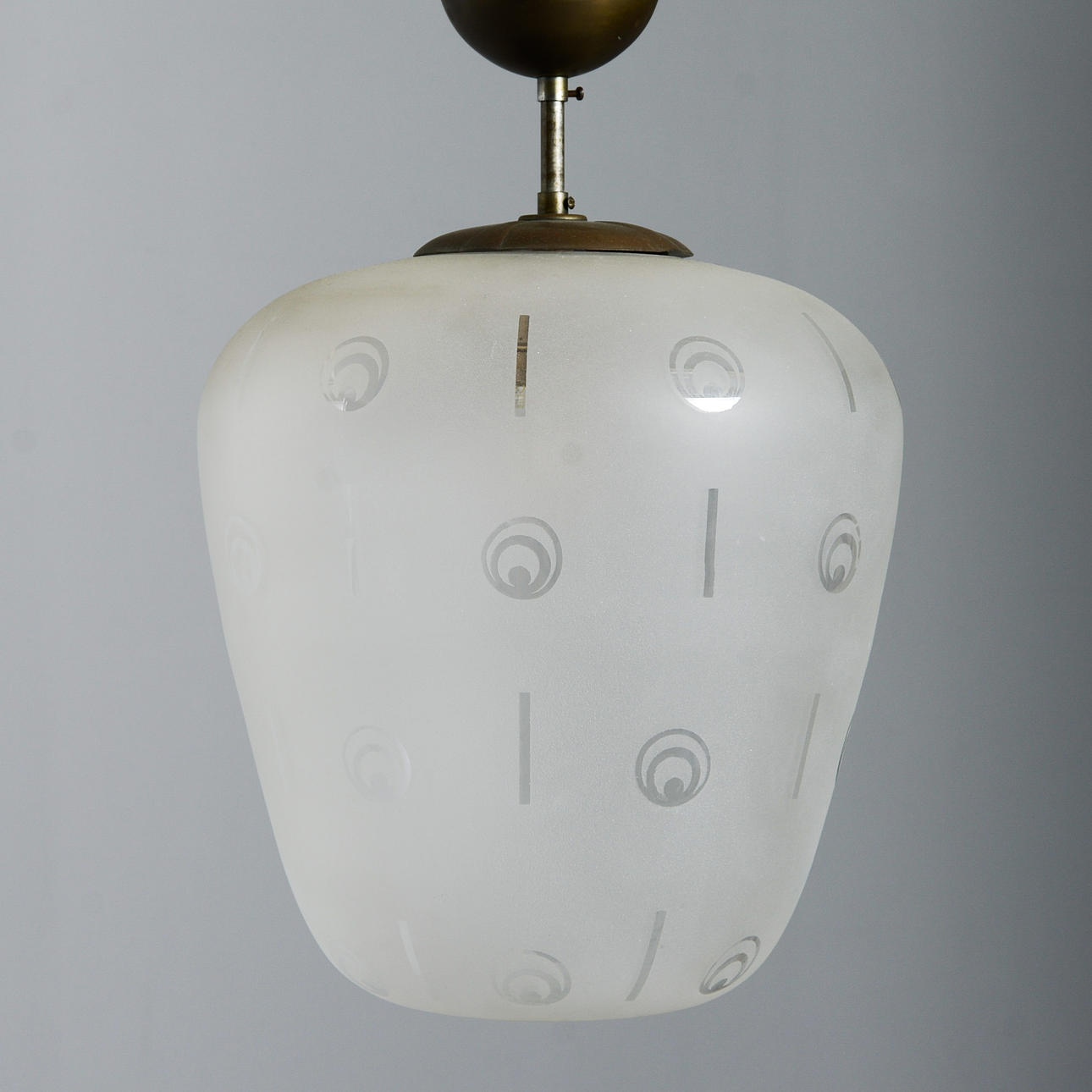 CEILING LAMP, Swedish Modern, 1940s.