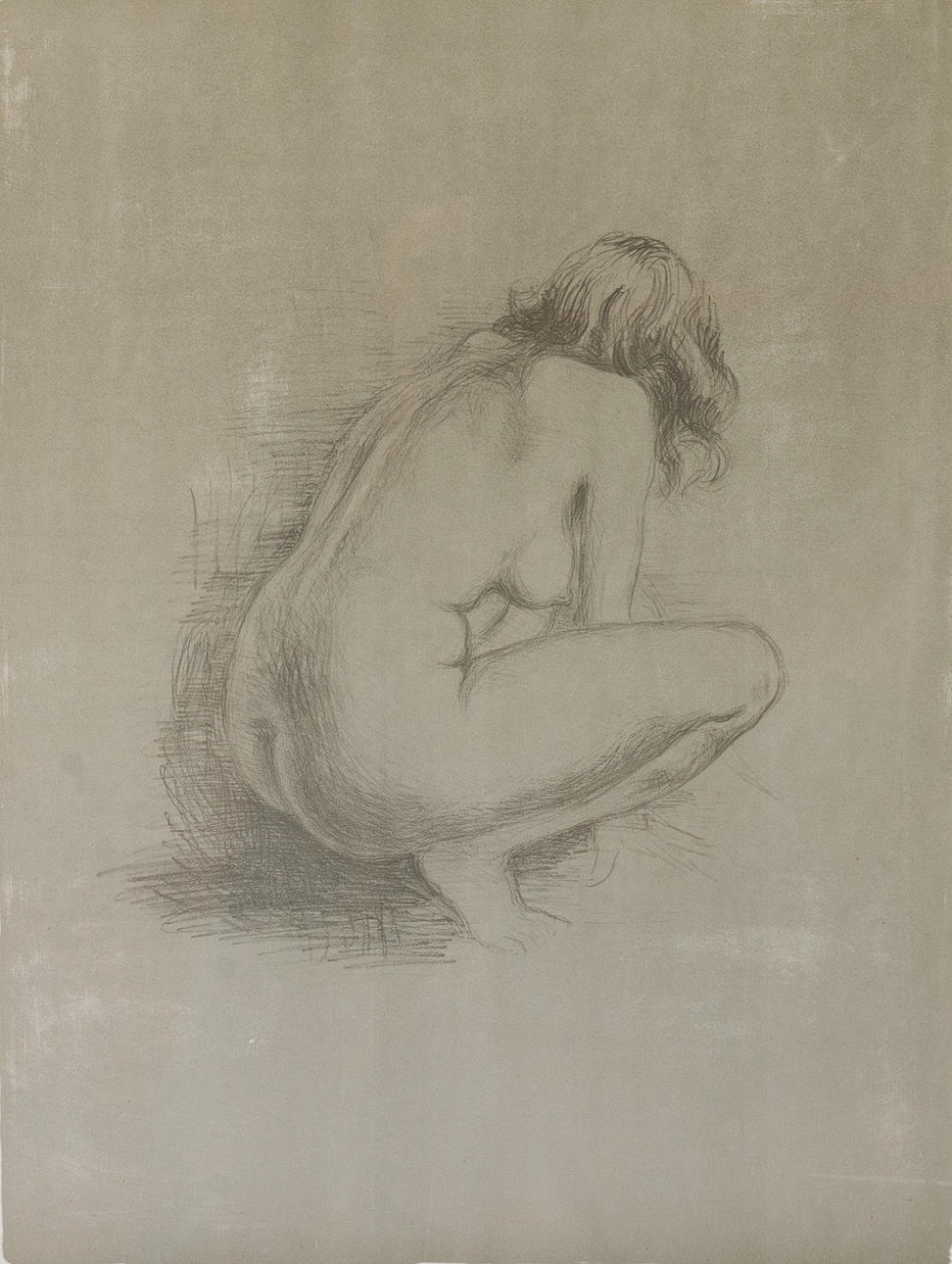 IB ANDERSEN (1907 — 1969) framed drawing.
