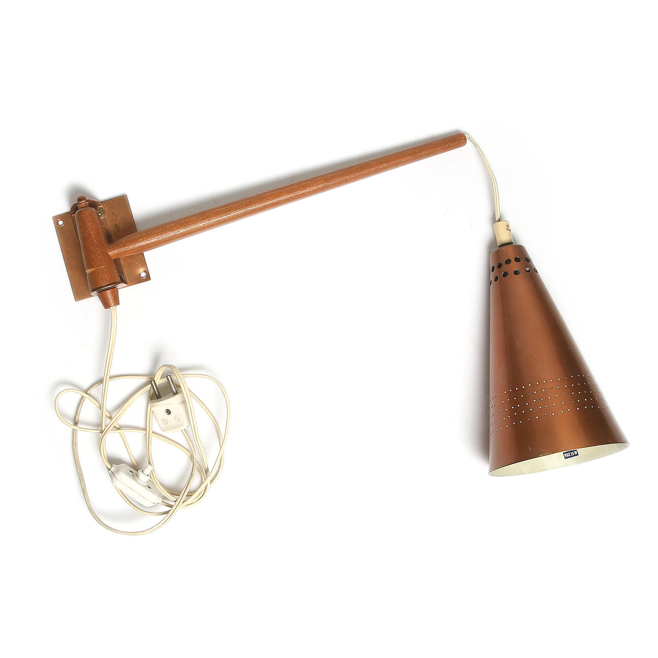 HANS-AGNE JAKOBSSON. Vägglampa, Åhus, 1900-talets andra hälft.