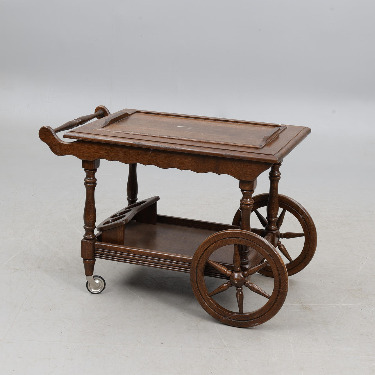 BAR/SERVERINGSVAGN, trä, 1900-talets andra hälft.