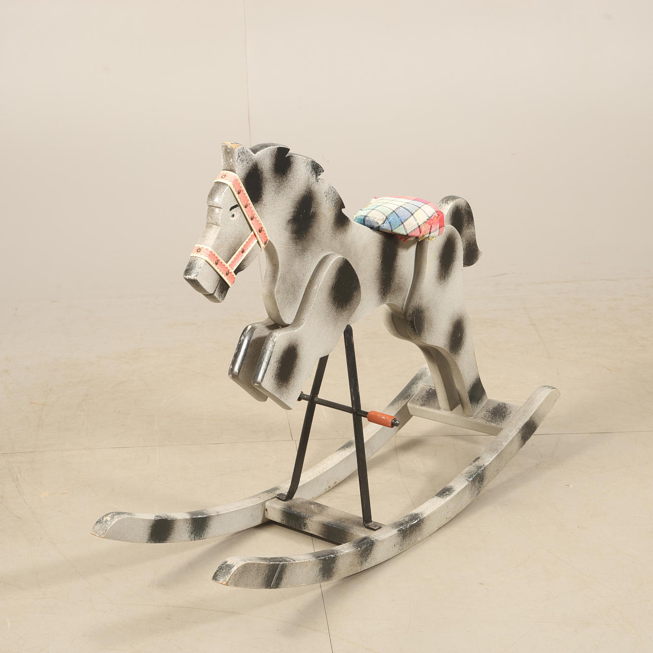 ROCKING HORSE, wood.