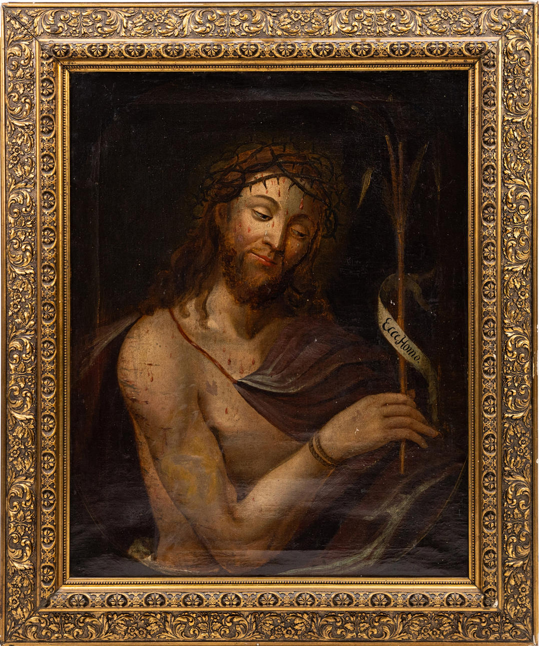 OIDENTIFIERAD KONSTNÄR. oil on canvas, 19th century.