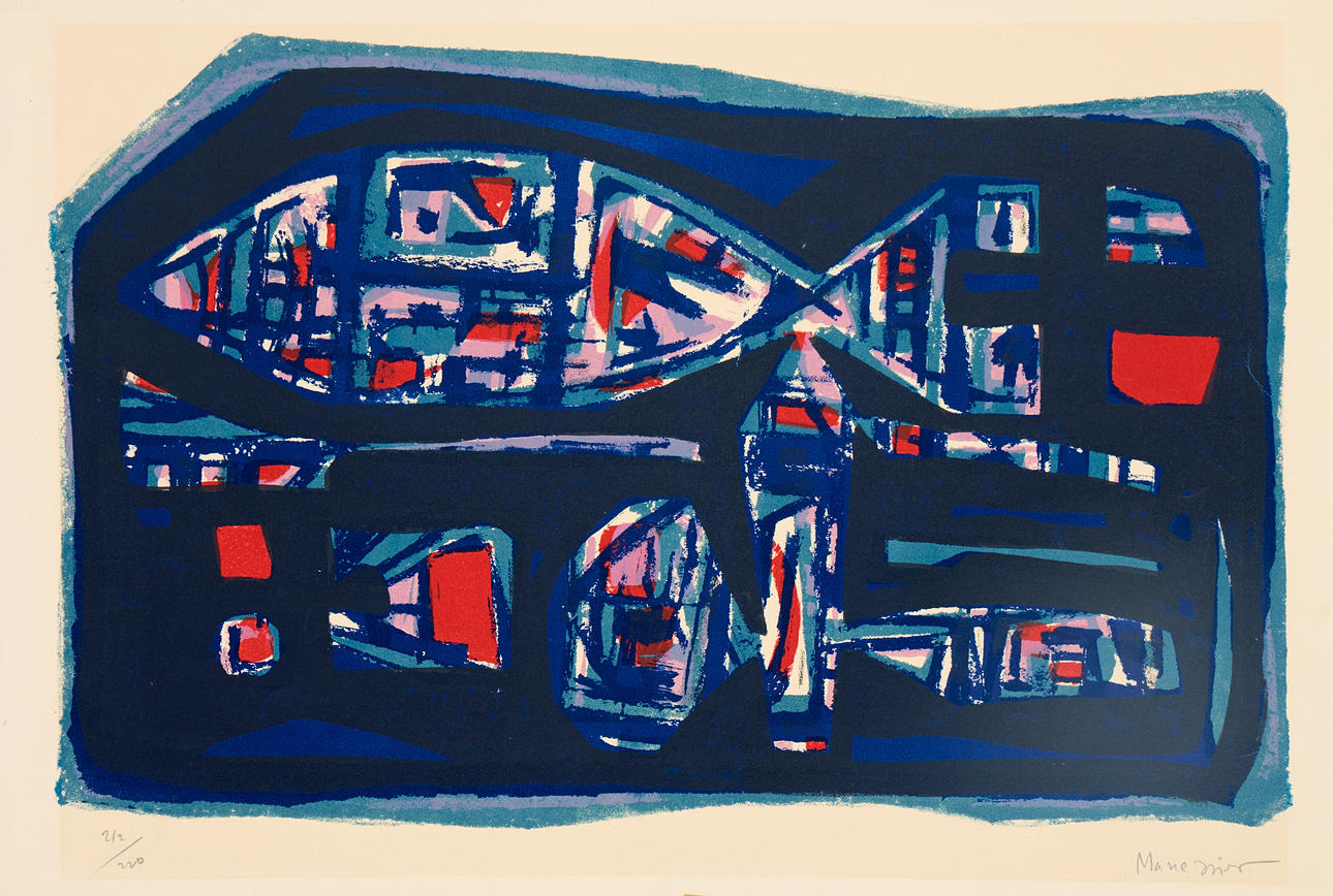 ALFRED MANESSIER. Compositon.