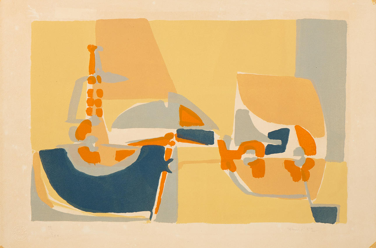 SERGIO ROMITI 1928-. Composition.