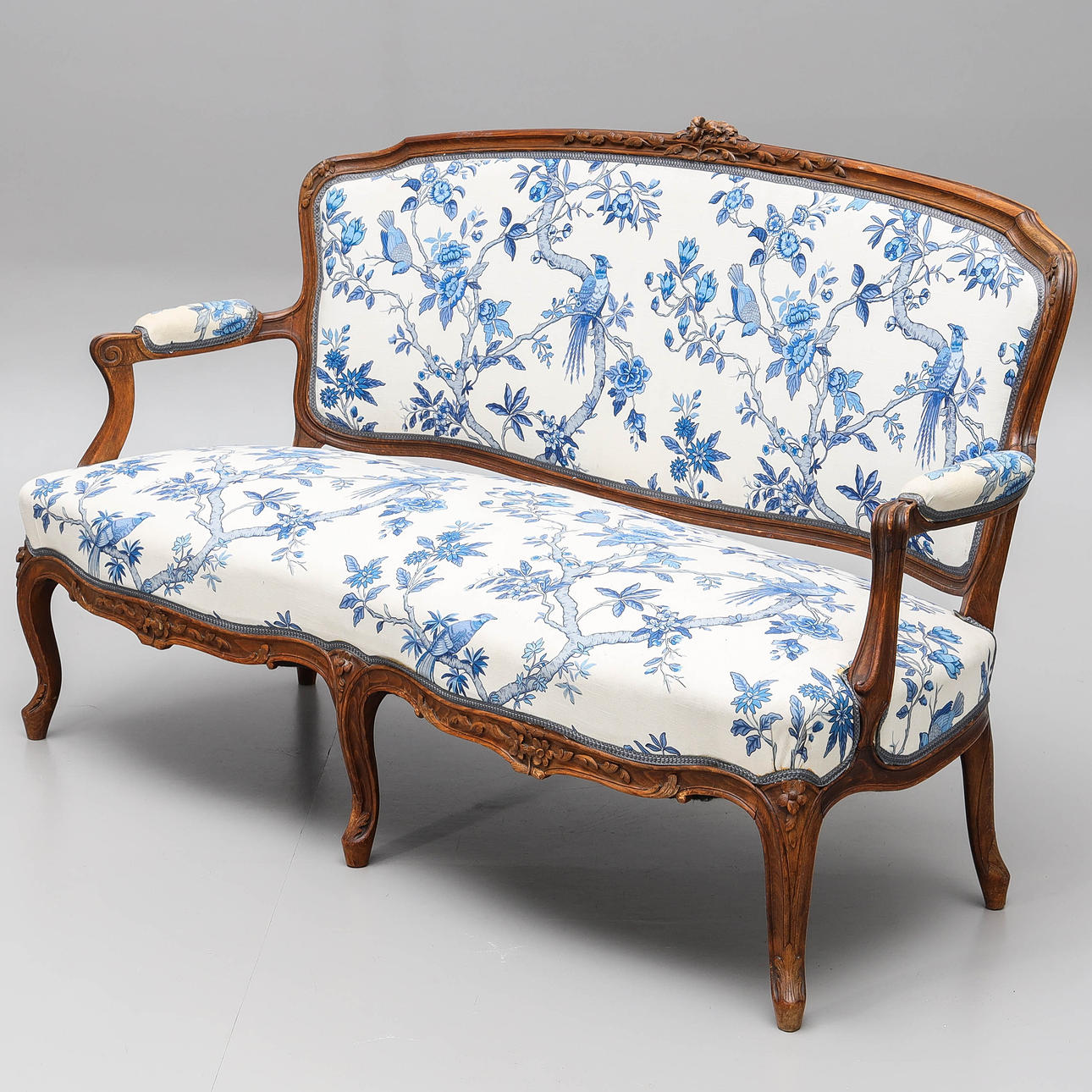 A 20th century Rococo sofa.