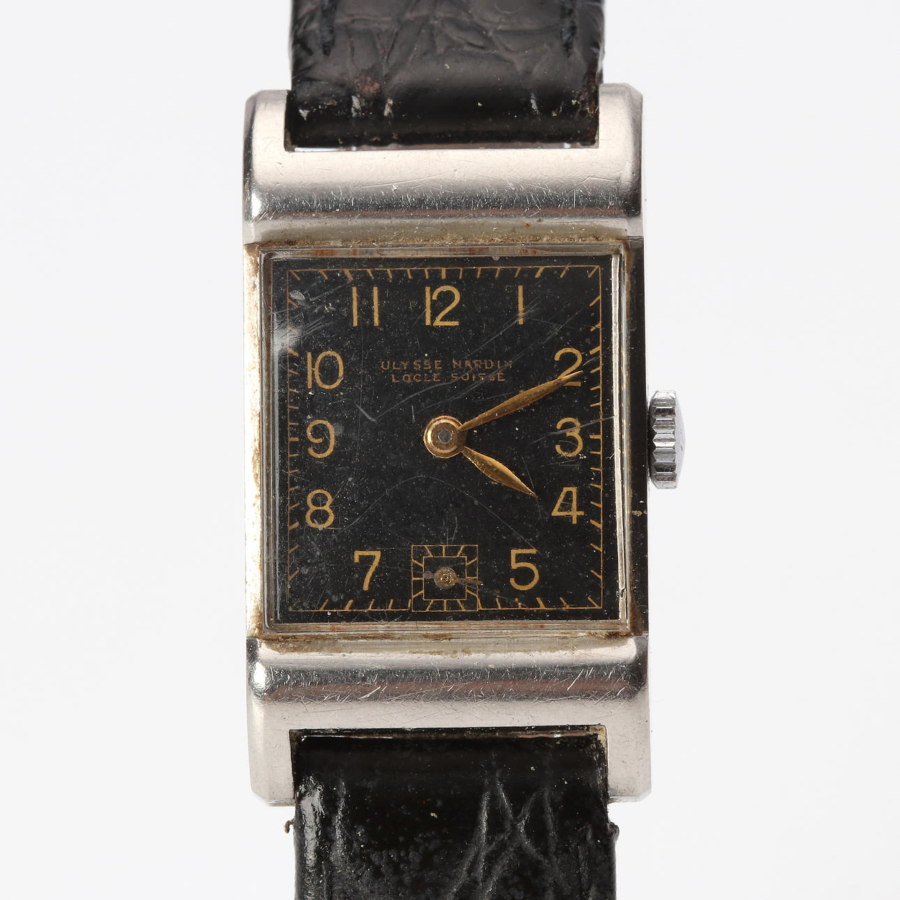 ULYSSE NARDIN, ARMBANDSUR. Boett i stål.