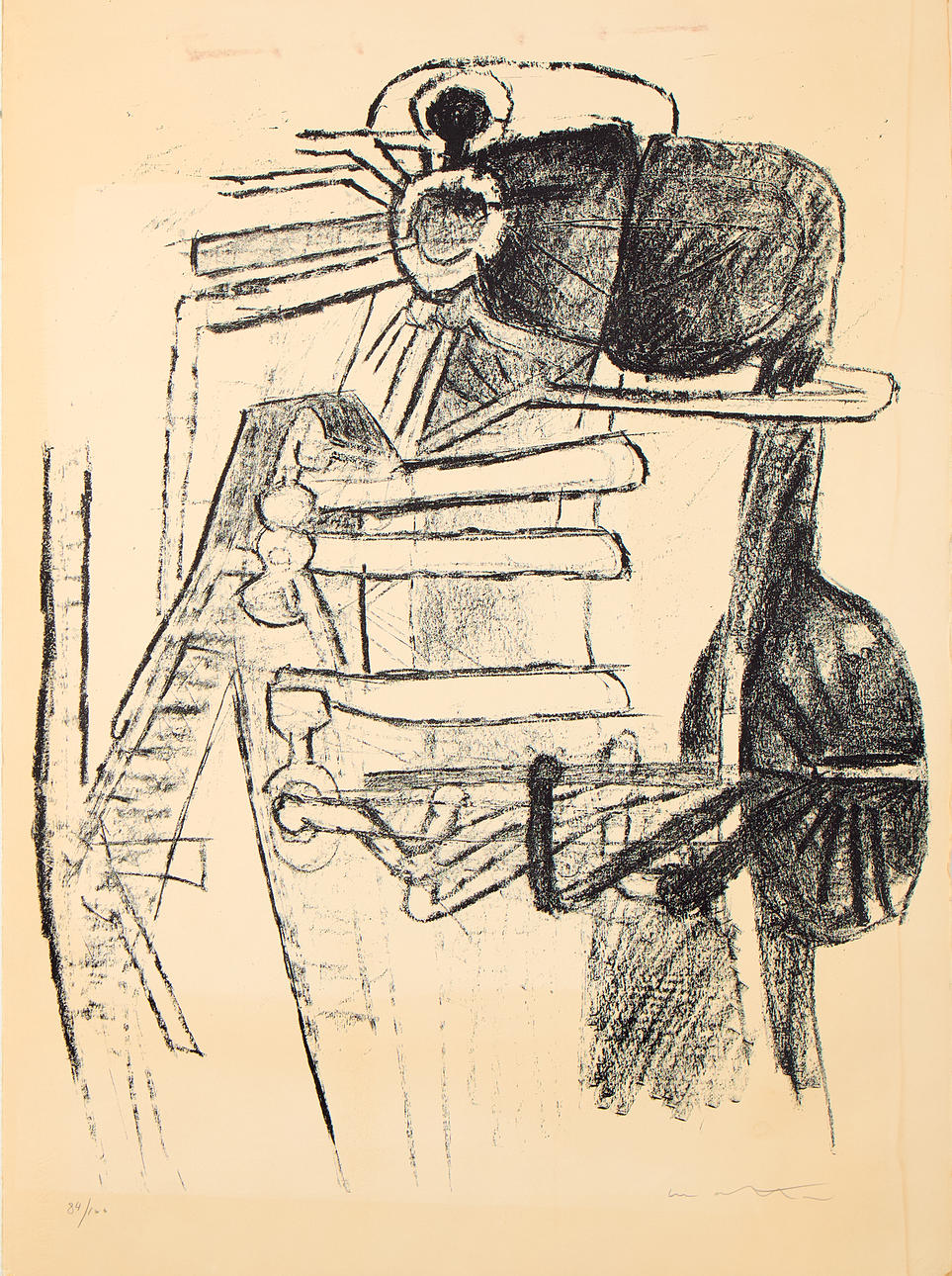 ROBERTO MATTA. Composition.