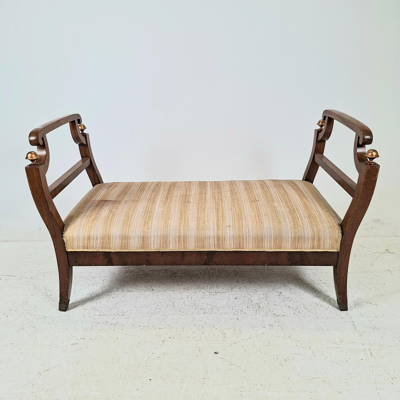 A 19th century Karl Johan bench/daybed.