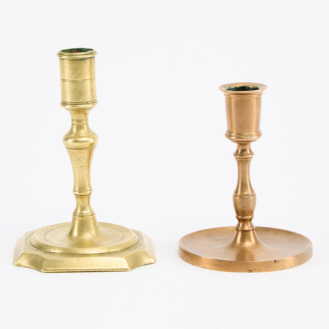 Candlesticks 2 pieces 18th century.