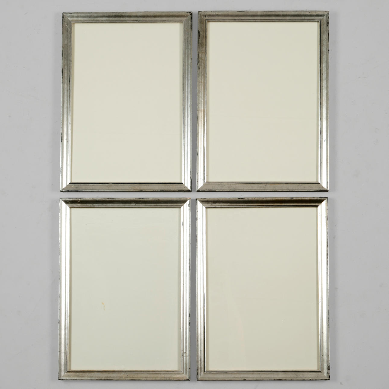 OVE OLSEN. Handmade Wooden Silver Frames (4).