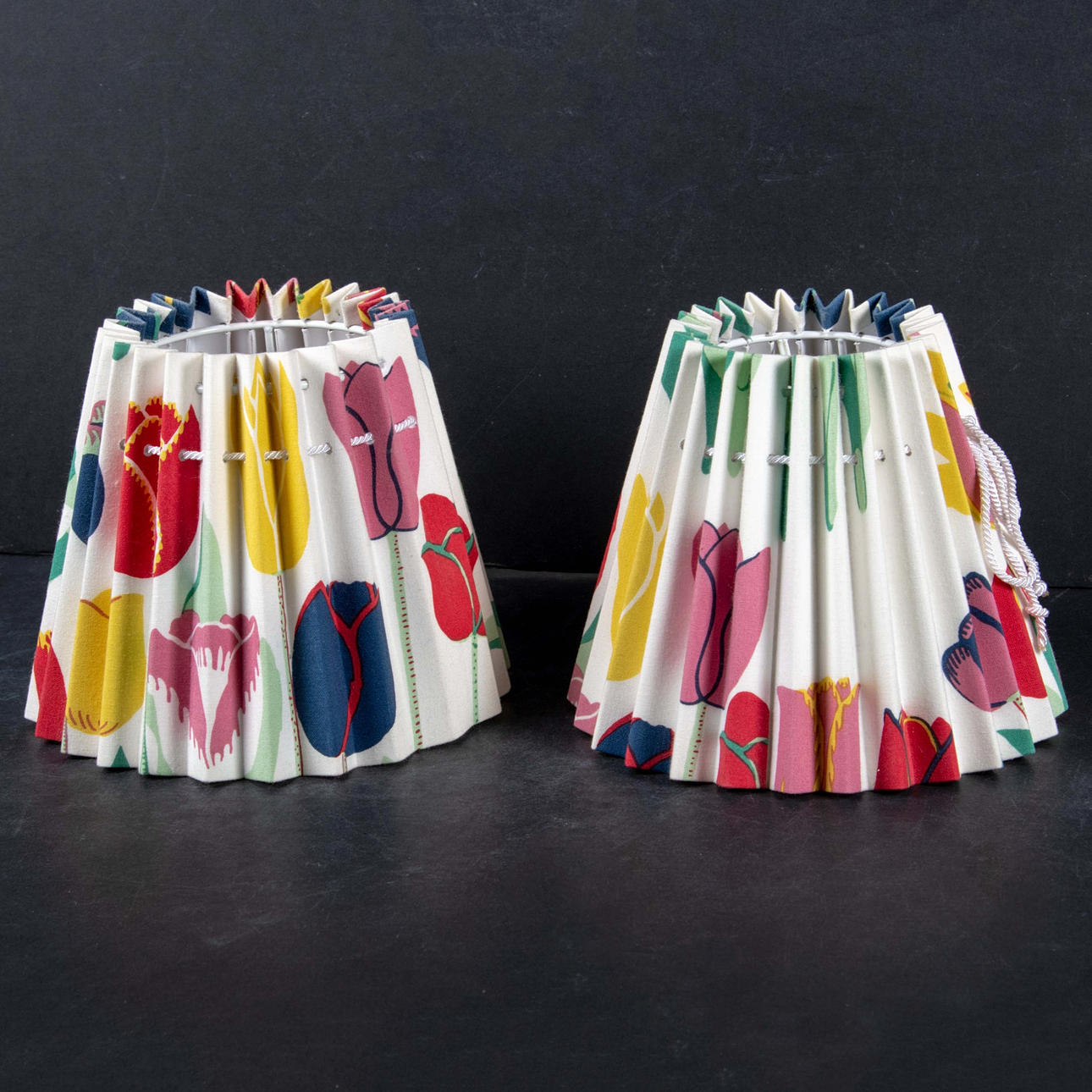 JOSEF FRANK. LAMPSHADES, 2 pcs.