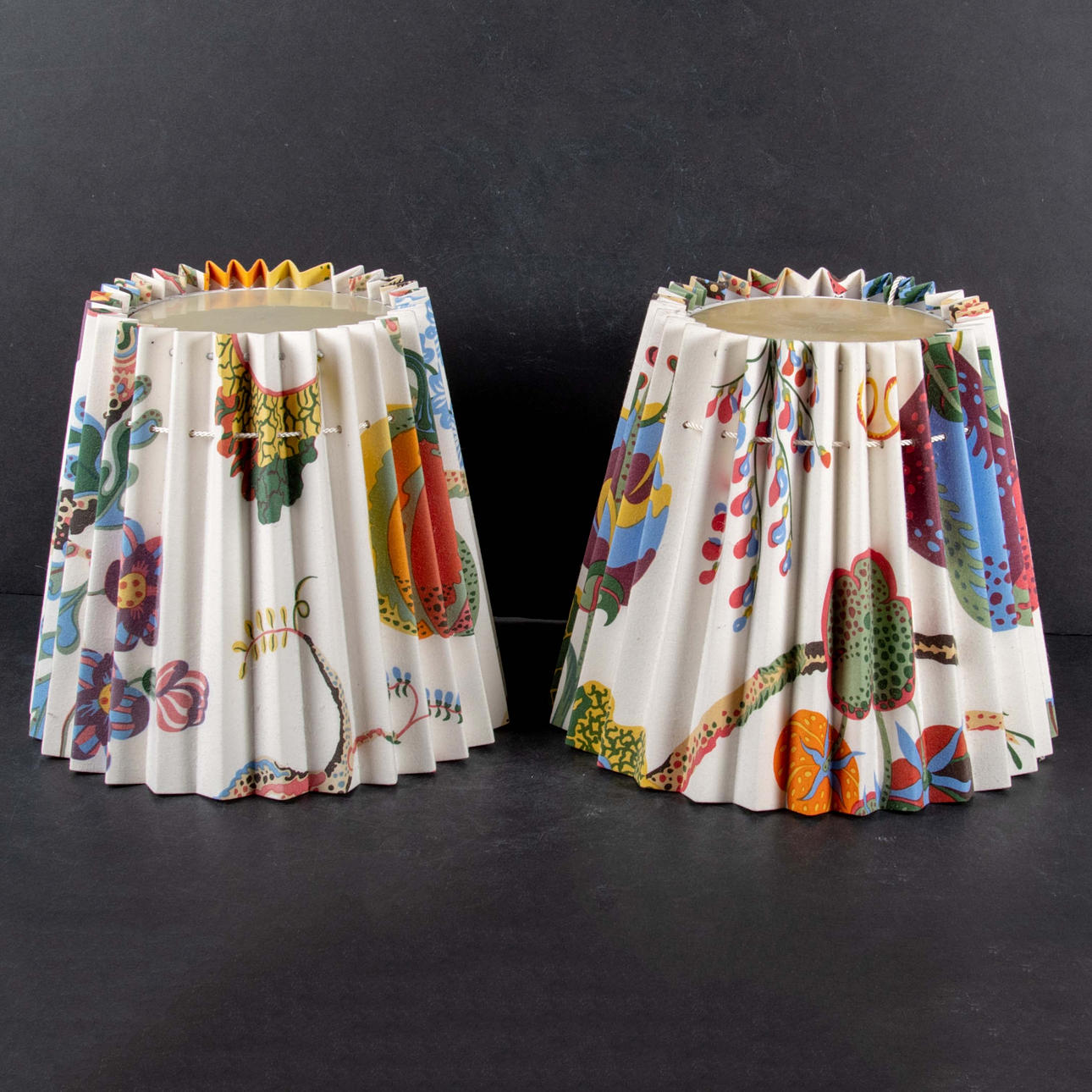 JOSEF FRANK. LAMPSHADES, 2 pcs.