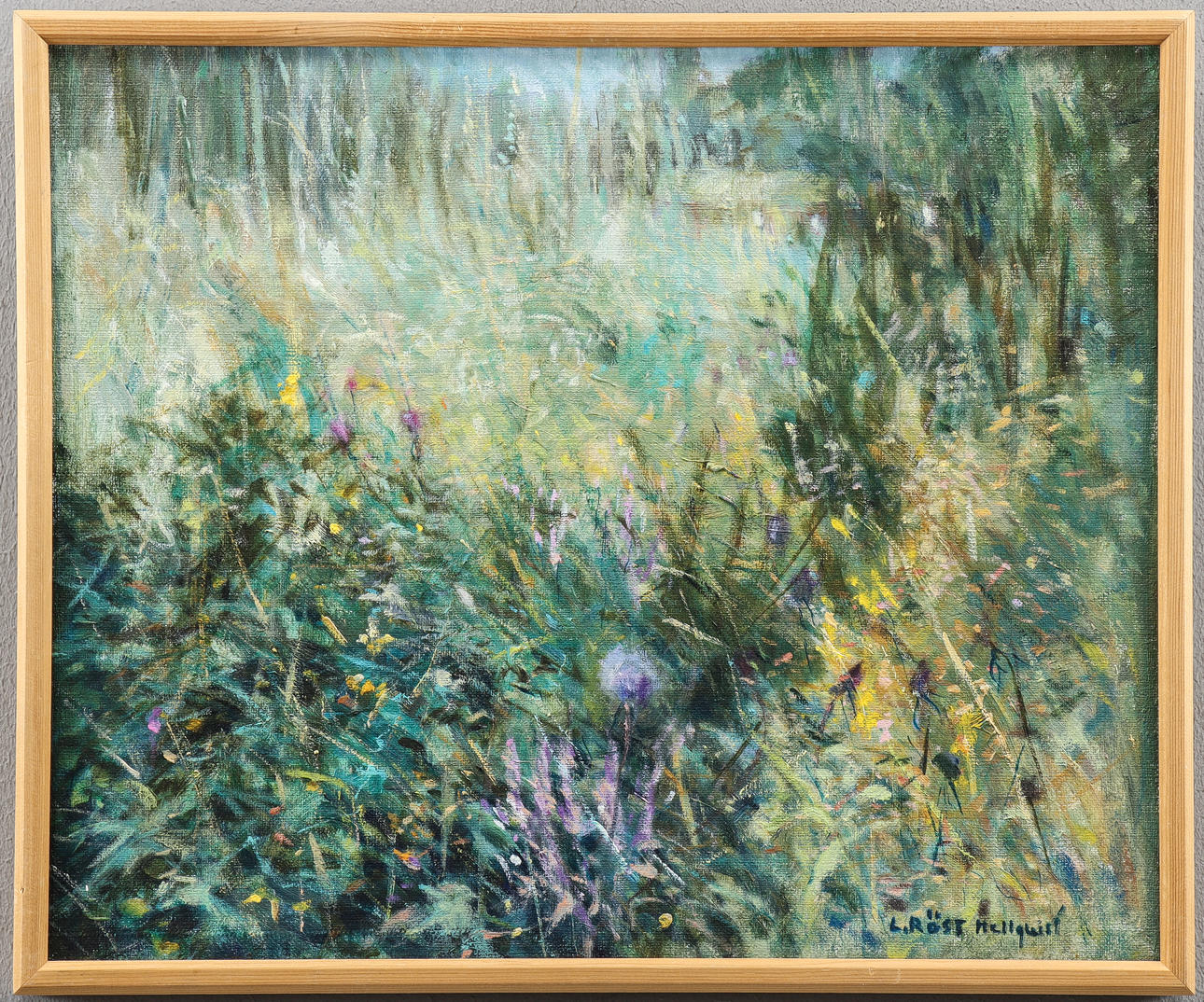 LISBET RÖST-HELLQUIST. "Perserud (Triangeln)".