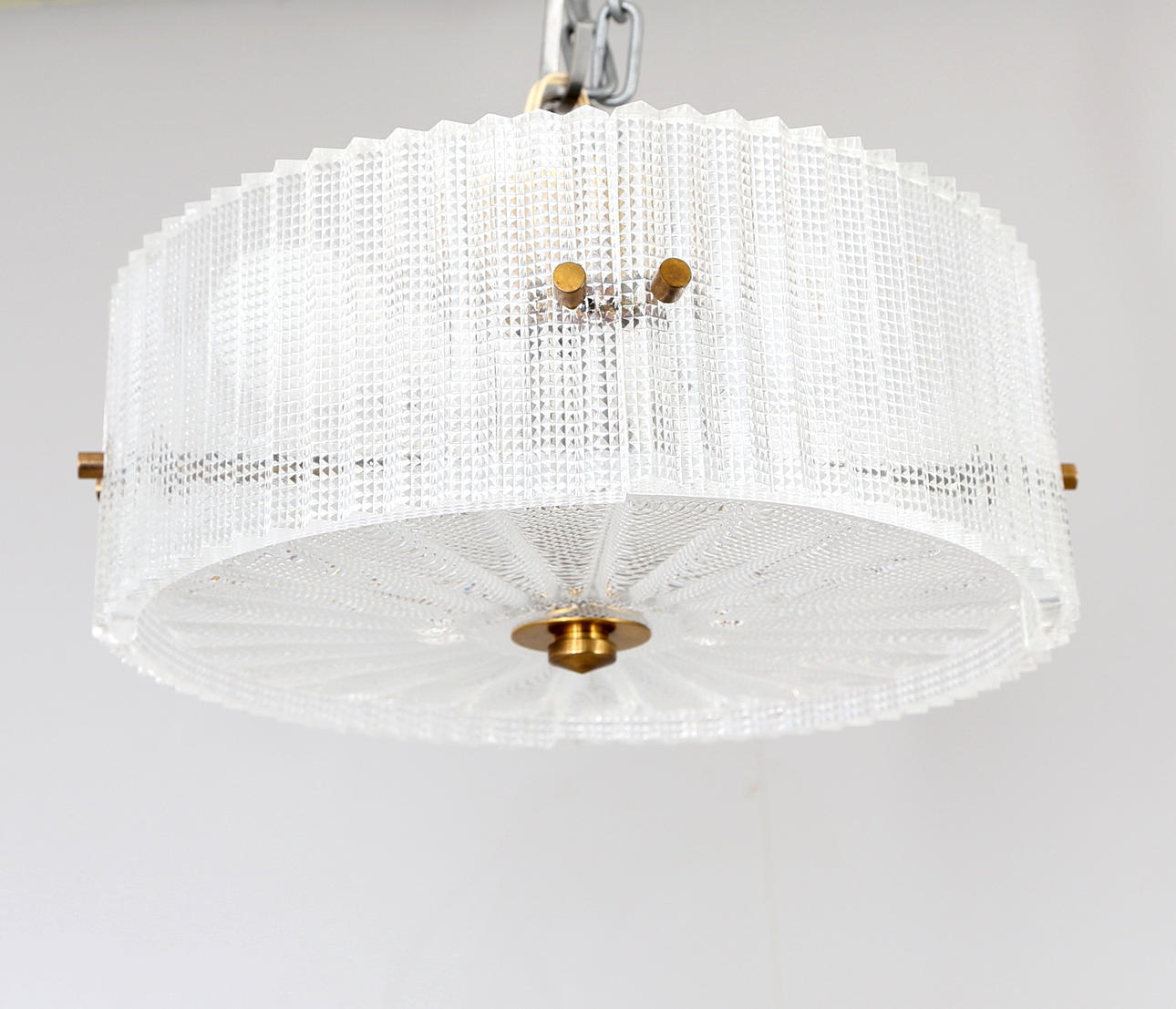 TAKLAMPA, Orrefors,1900-tal.