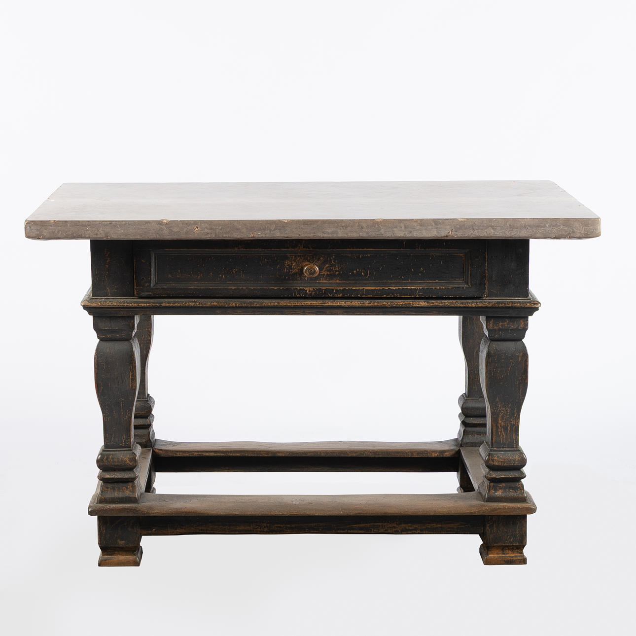 A 17th/19th century stone table.