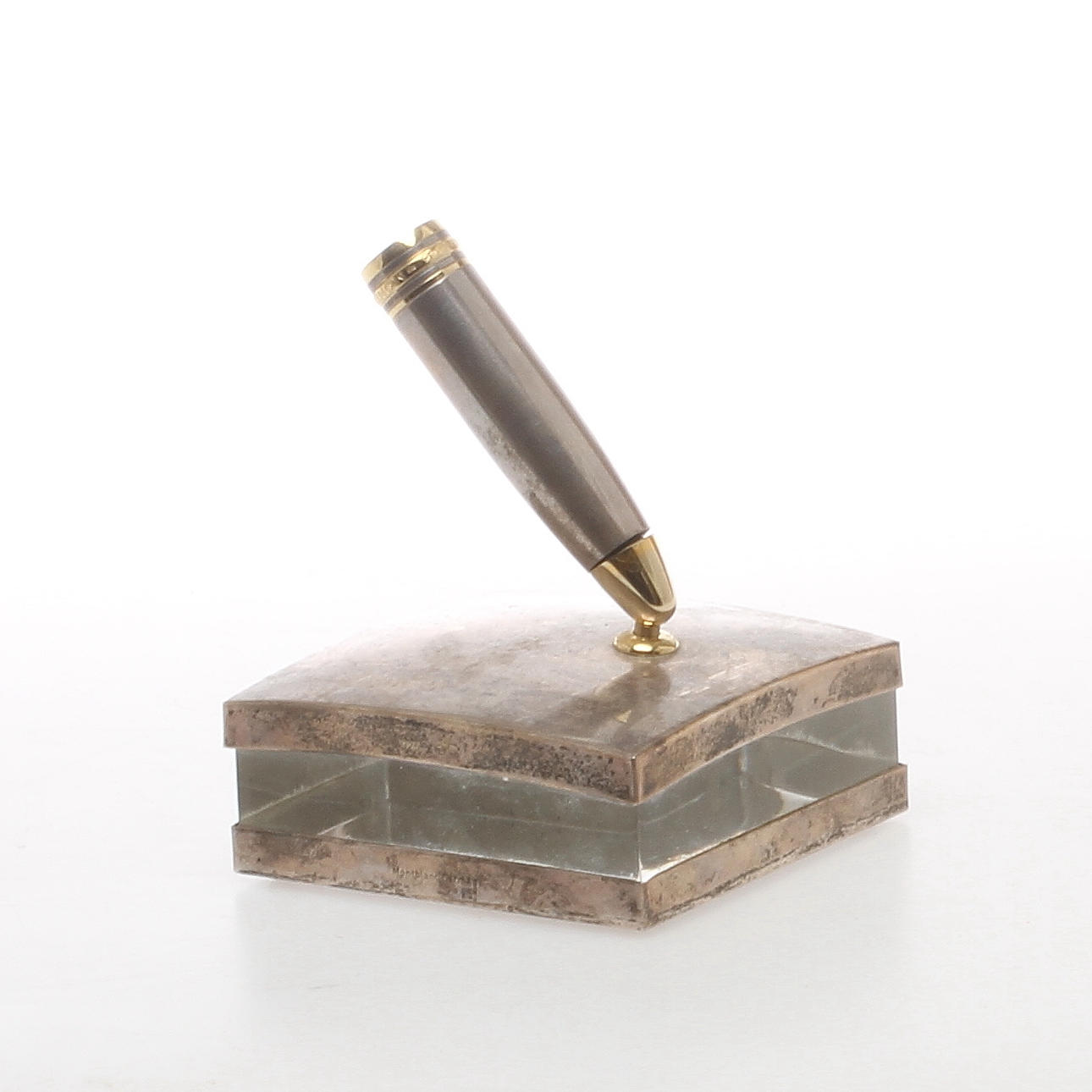 PENNSTÄLL, sterlingsilver och glas, Mont Blanc, Tyskland.