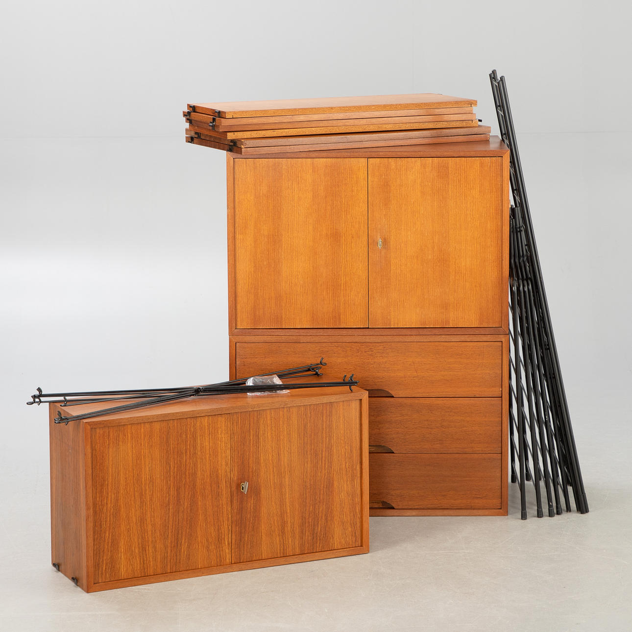 WHB, shelving system, 1960/70s, Germany.