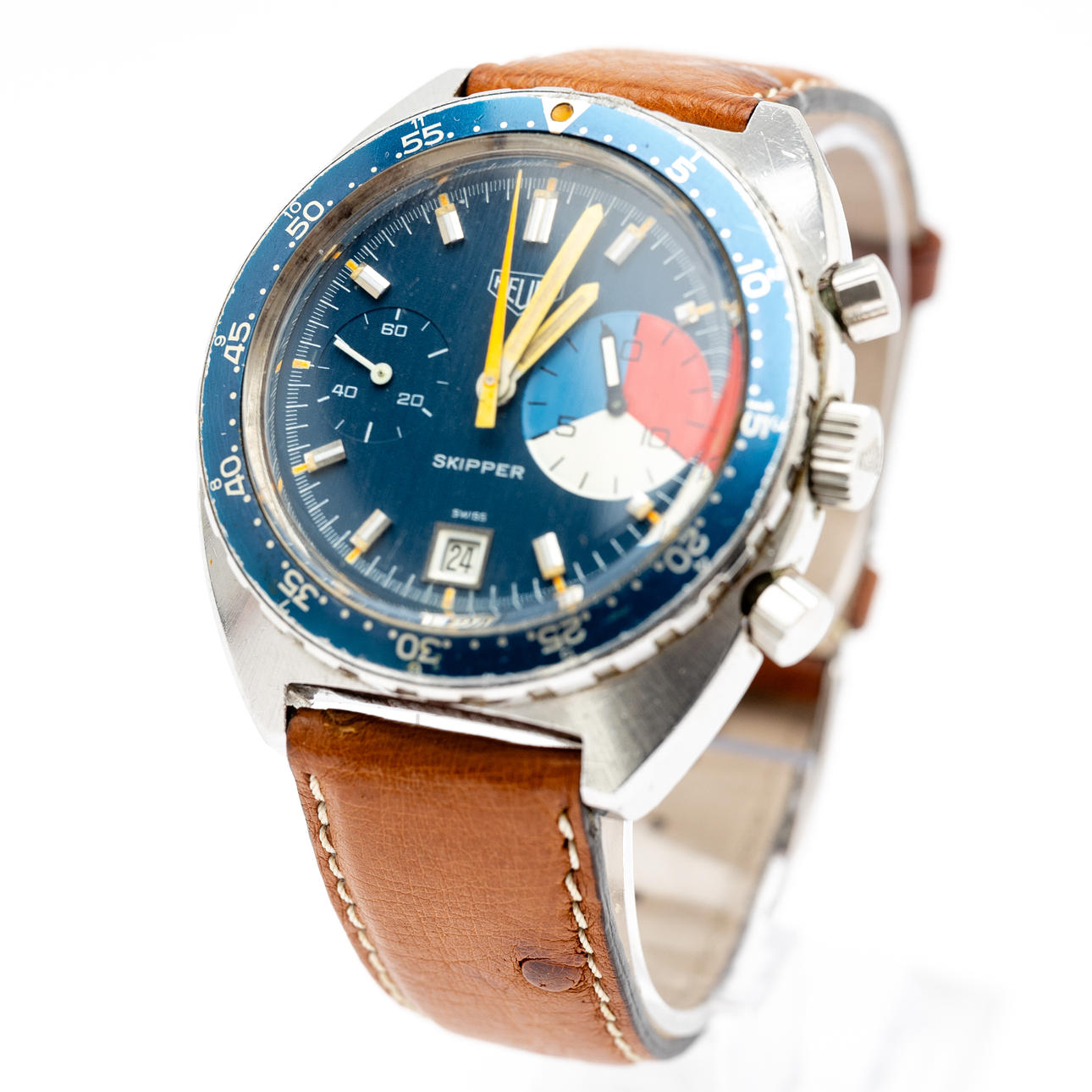Heuer “Skipper” wristwatch.