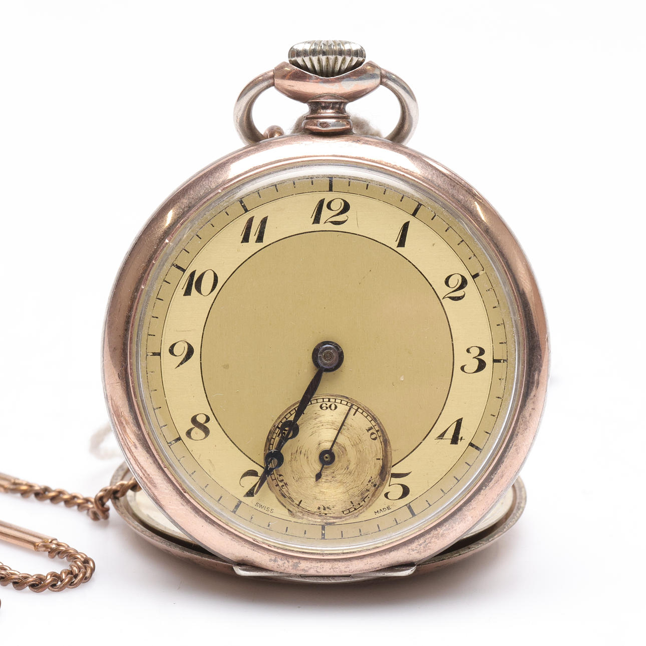 A pocket watch, Lanco, silver.