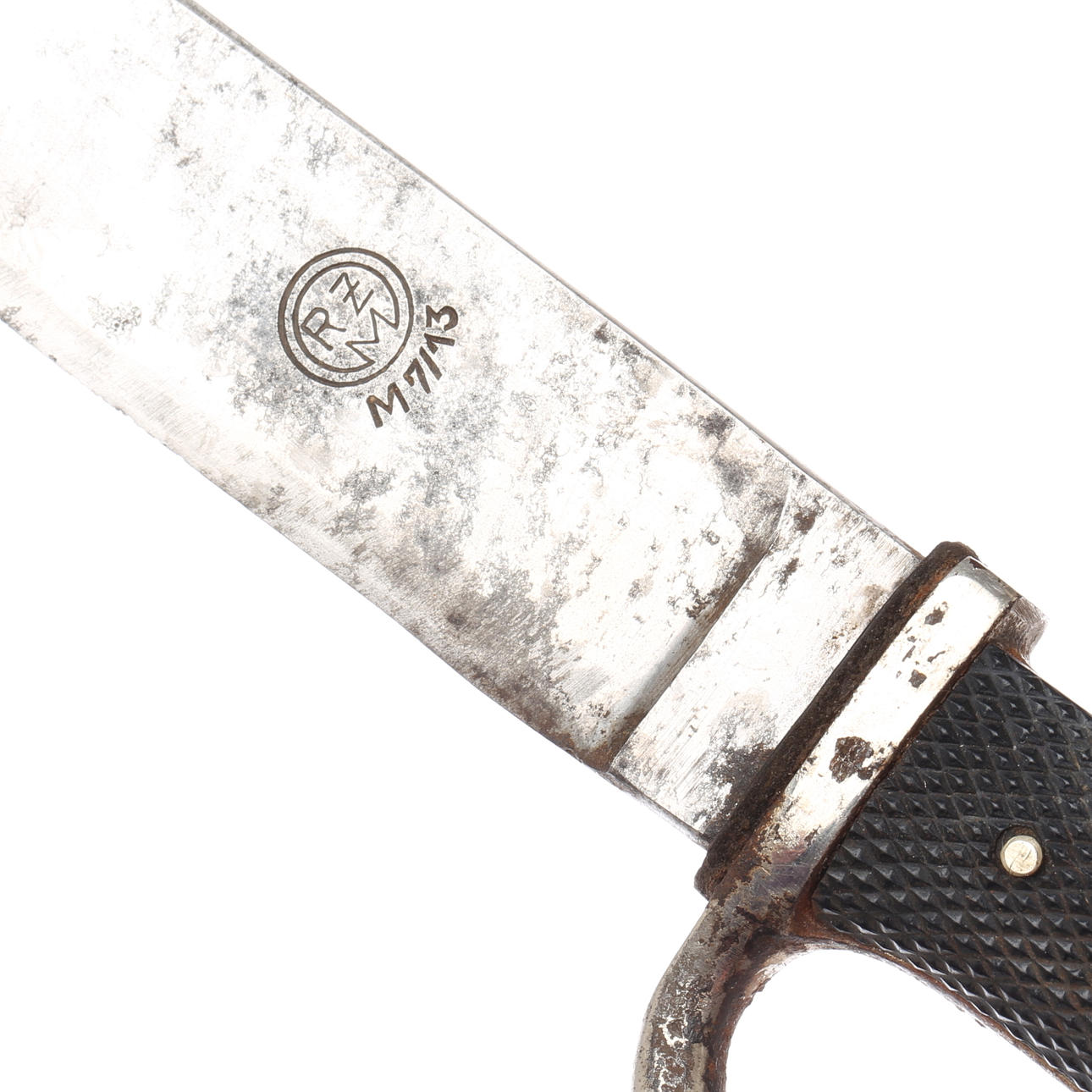 KNIV Hitlerjugend, klingan märkt RZM M7/13.