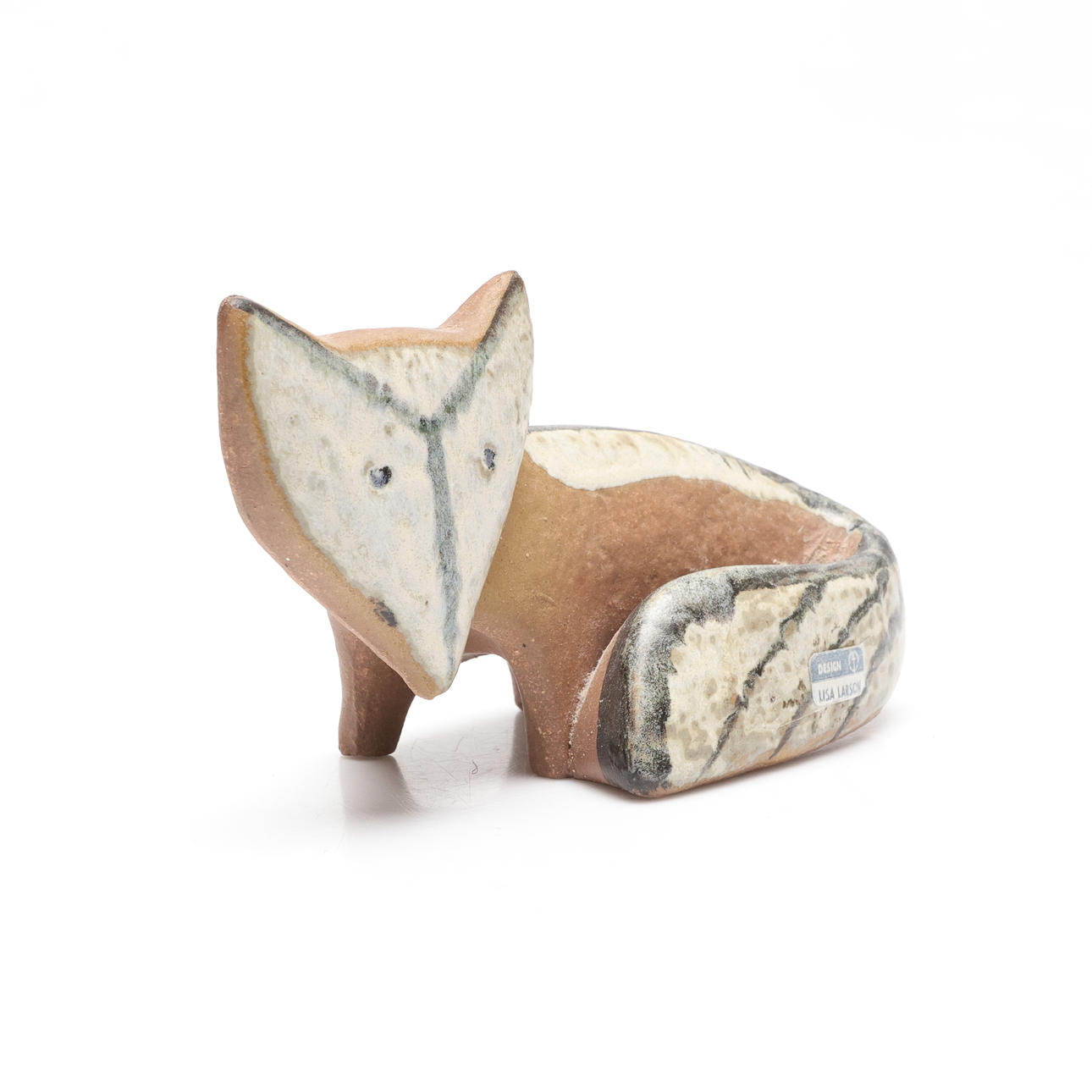 LISA LARSON. fox, stoneware, Gustavsberg.