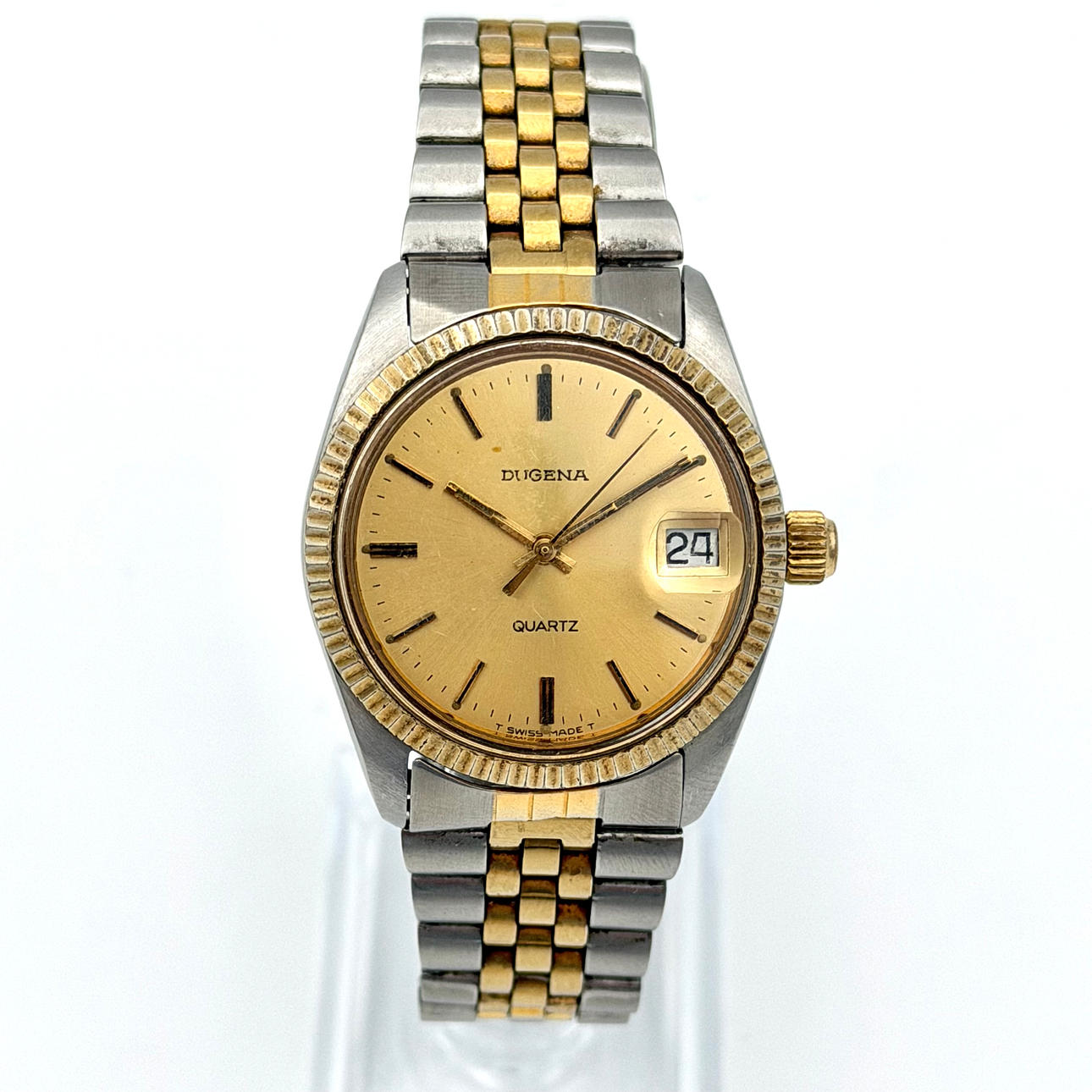 DUGENA, wristwatch, 1980s/90s, quartz.