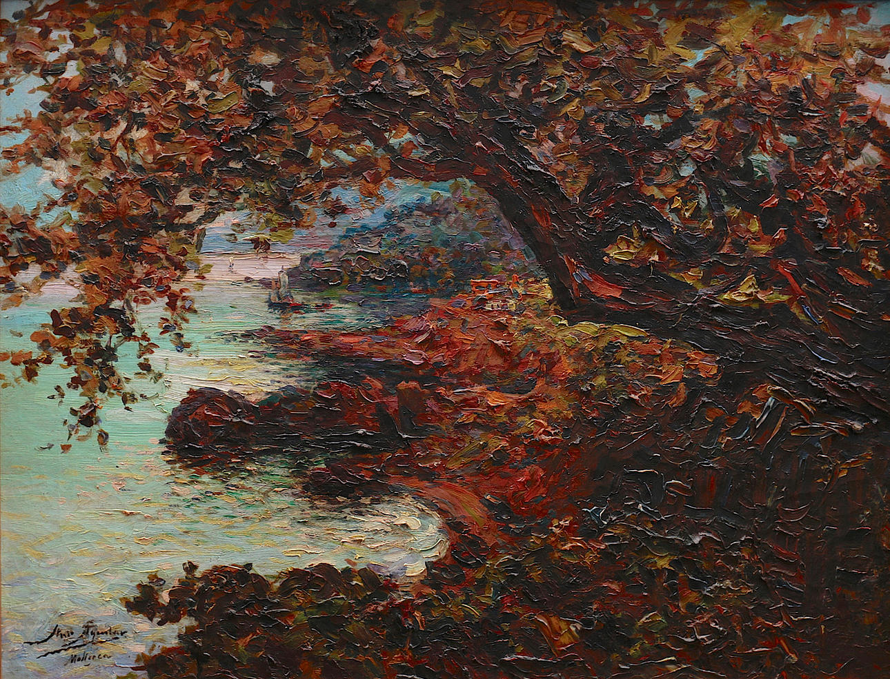 ANTONIO AGUILAR. Majorcan coast.