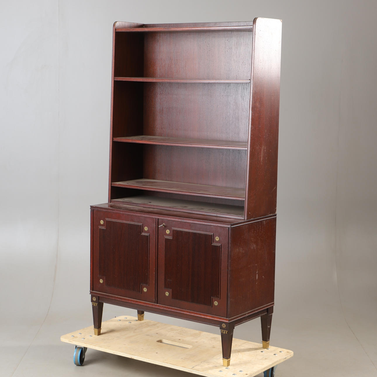 BOOKCASE, mahogany, Gustavian style.