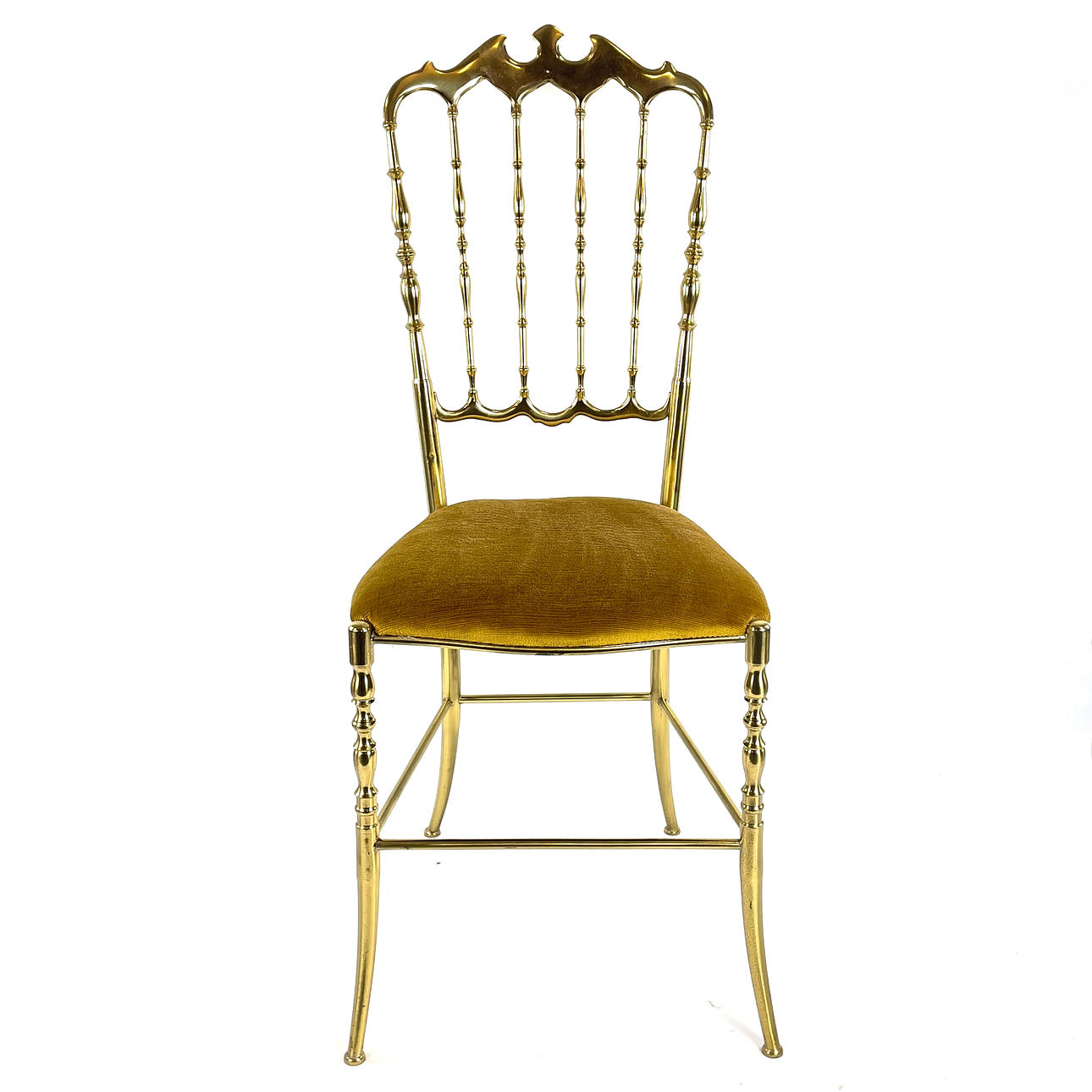 STOL, mässing, chiavarimodell, 1900-talets mitt.