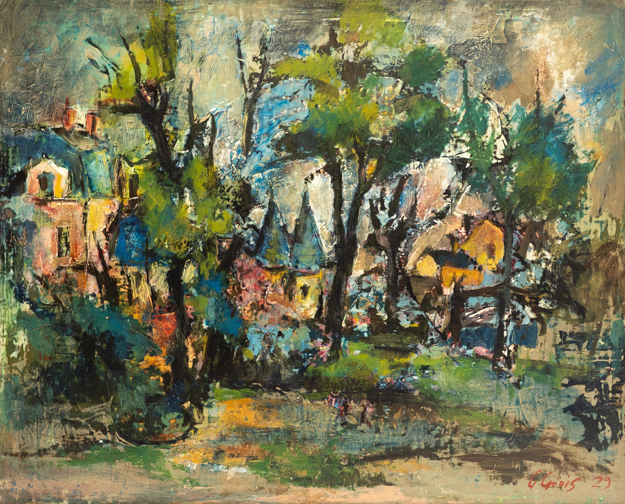 GEORGES GRIOIS (1872-1944). landscape.