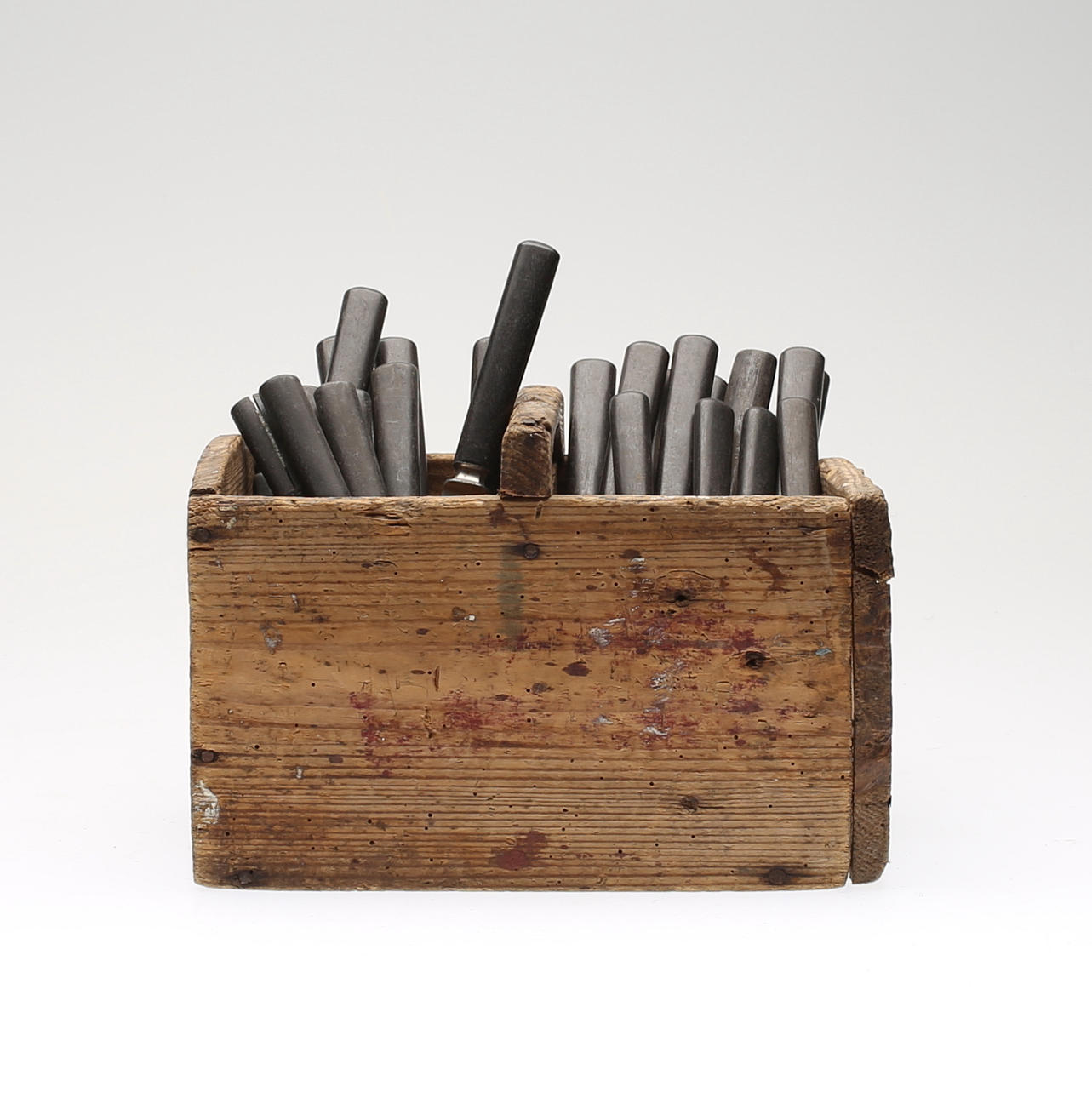 BESTICK OCH TRÄFACK, allmoge, 1800/1900-tal.