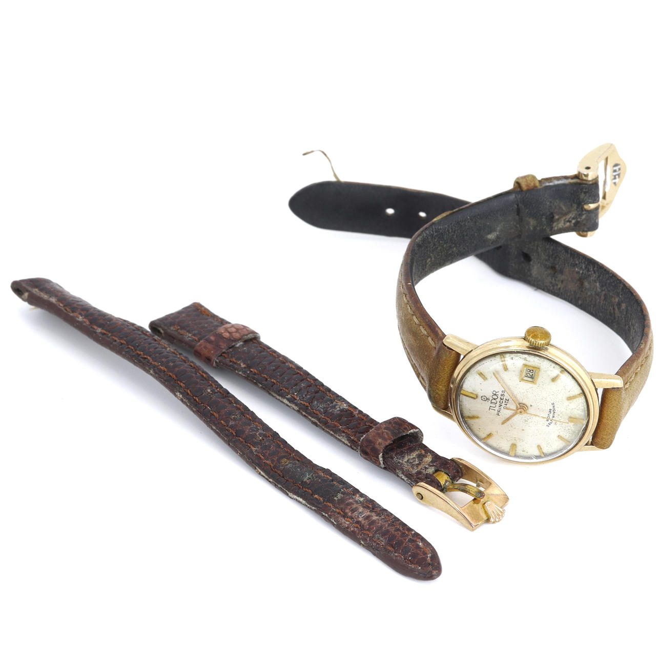 9CT GOLD LADY'S TUDOR WRISTWATCH.