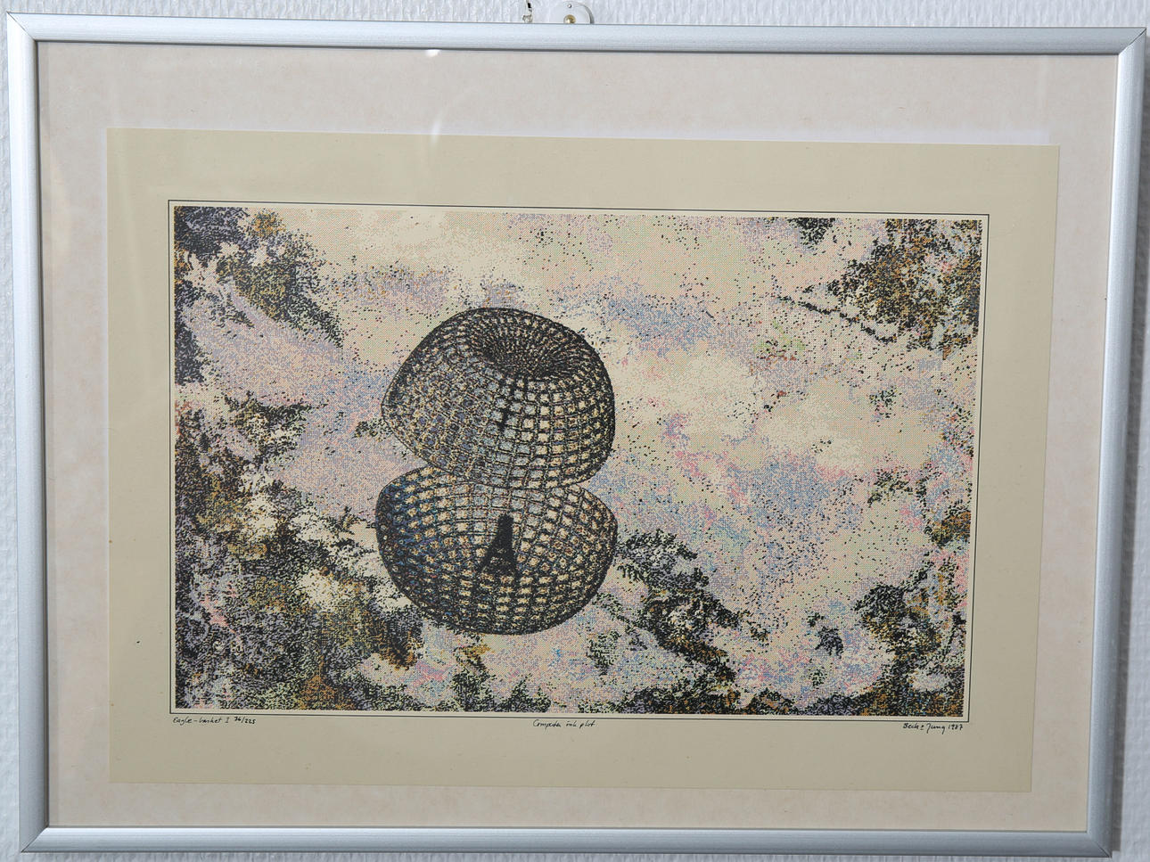 HOLGER BÄCKSTRÖM OCH BO LJUNGBERG. Tavlor, 2 stycken, signerade Beck & Jung, daterade 1987 och 1989.