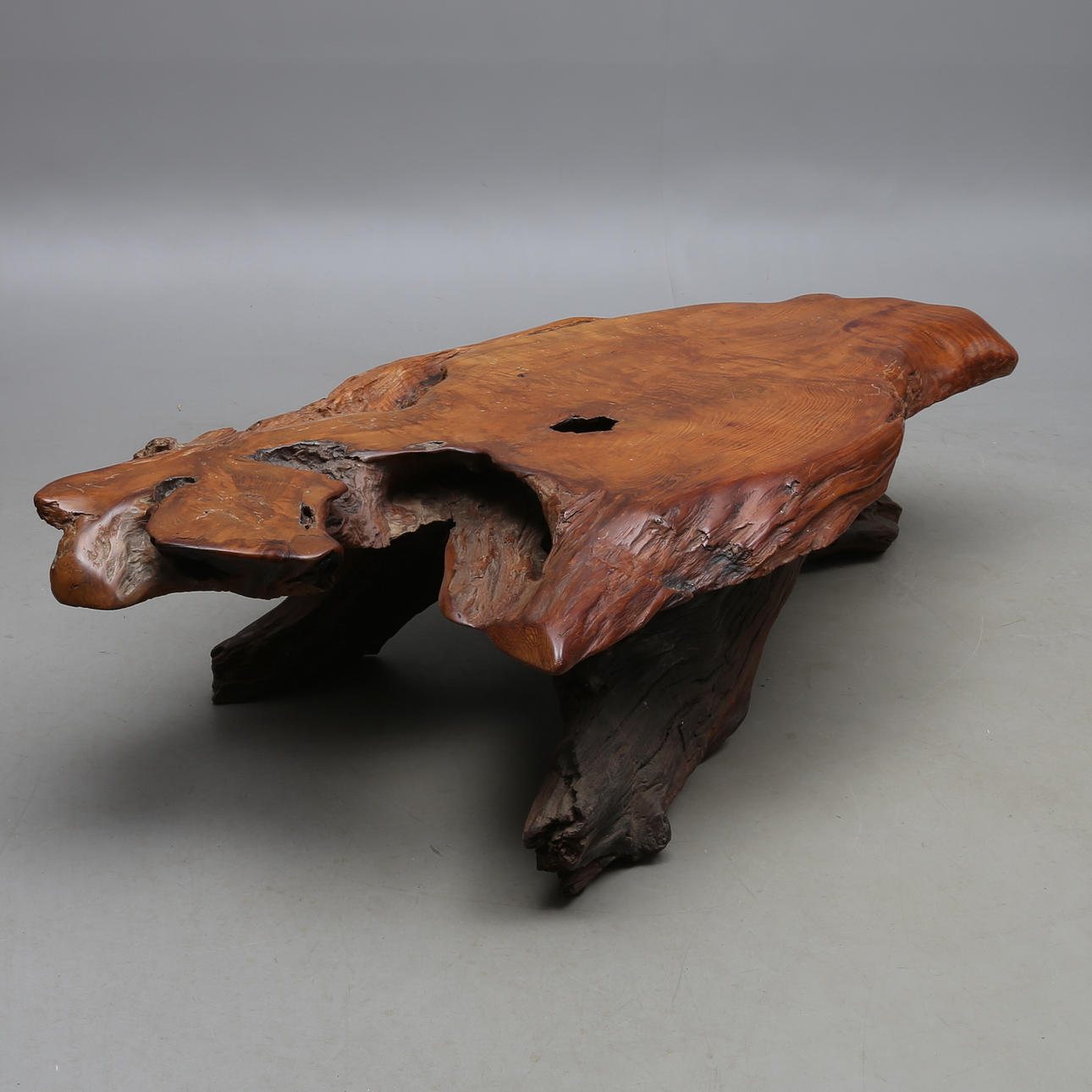 SOFFBORD, redwood, 1900-talets slut.