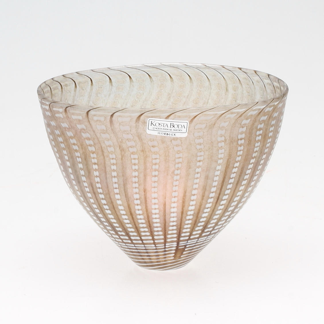 SKÅL, glas. Bertil Vallien, Artist Collection, Kosta Boda.