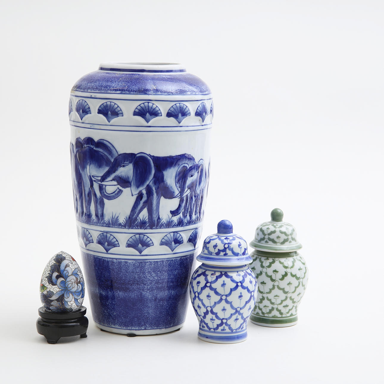 A 4-piece ASIATIKA porcelain china set.