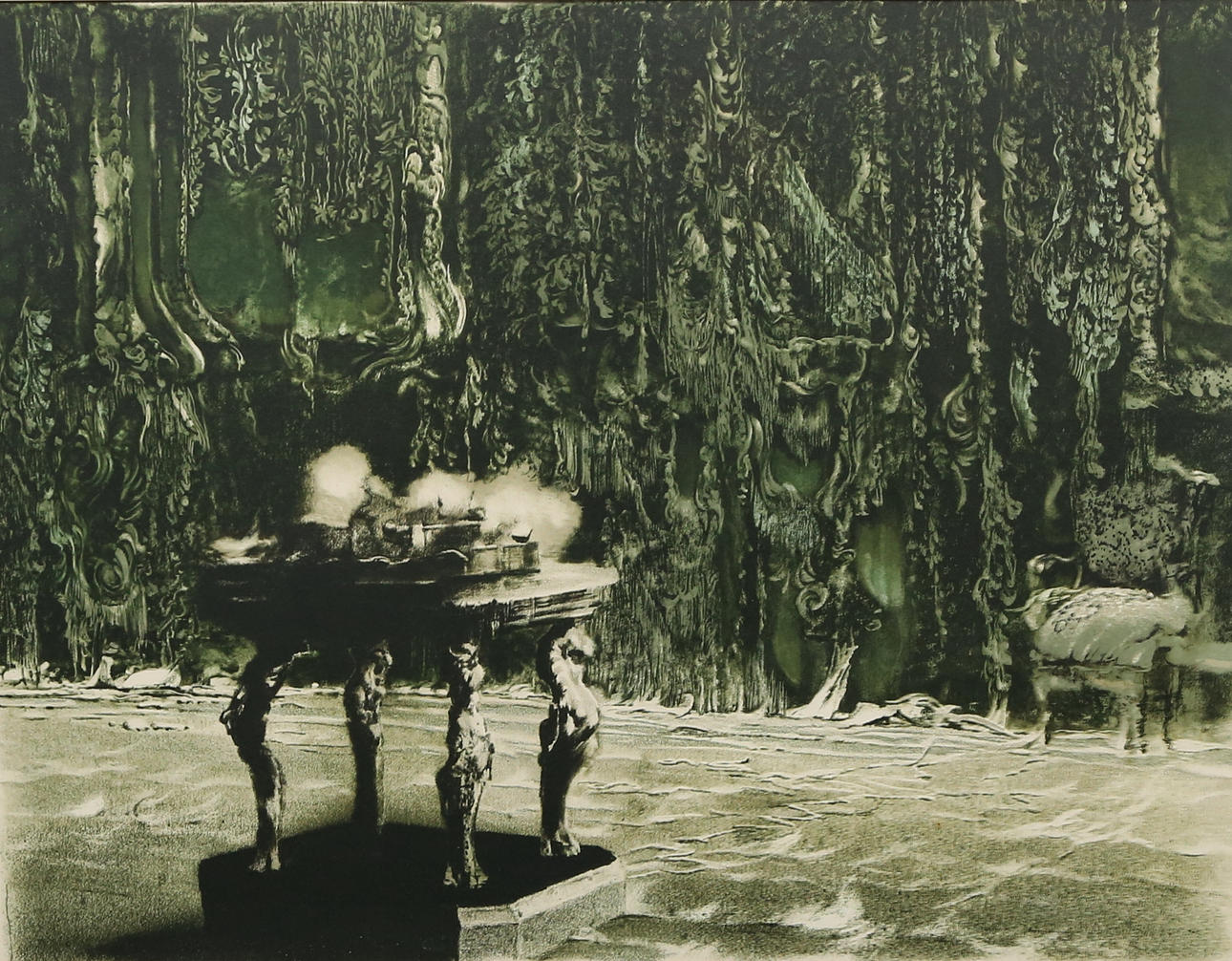 ROJ FRIBERG. graphic sheet, not signed.