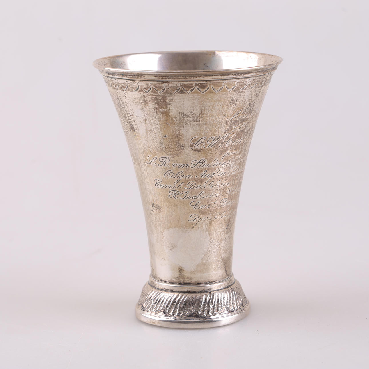 POKAL, silver, 1917, total weight approx. 155 grams.