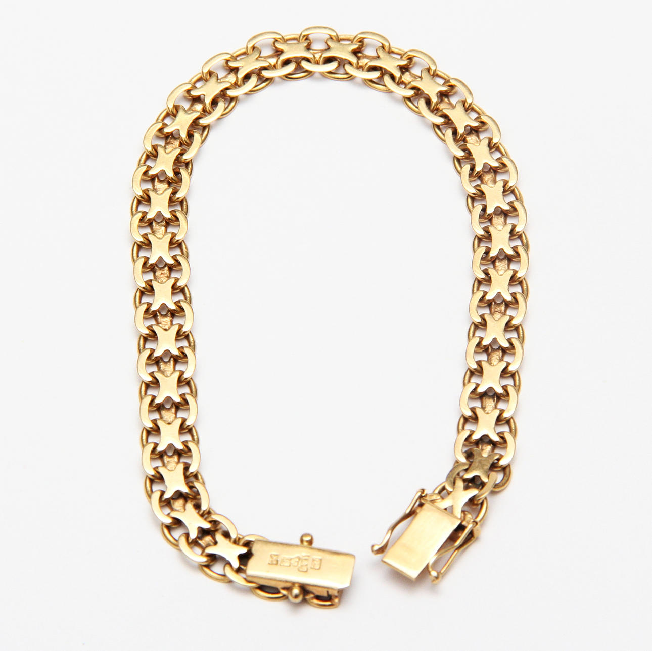 BRACELET, 18 K, gold.