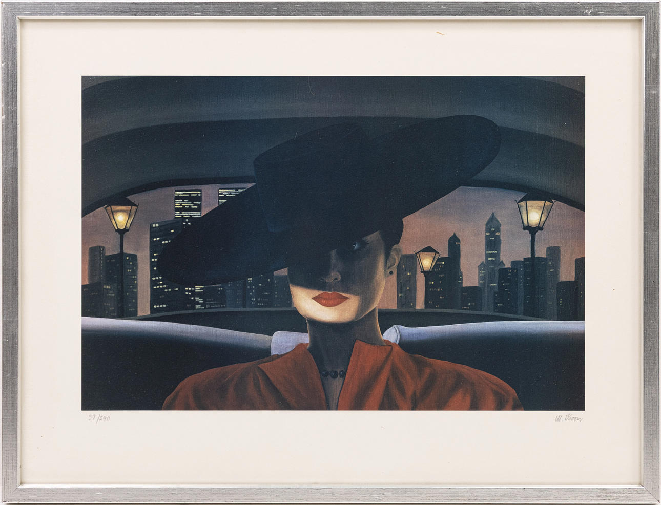 MARGARETA KROON. lithograph, signed, numbered 37/290.