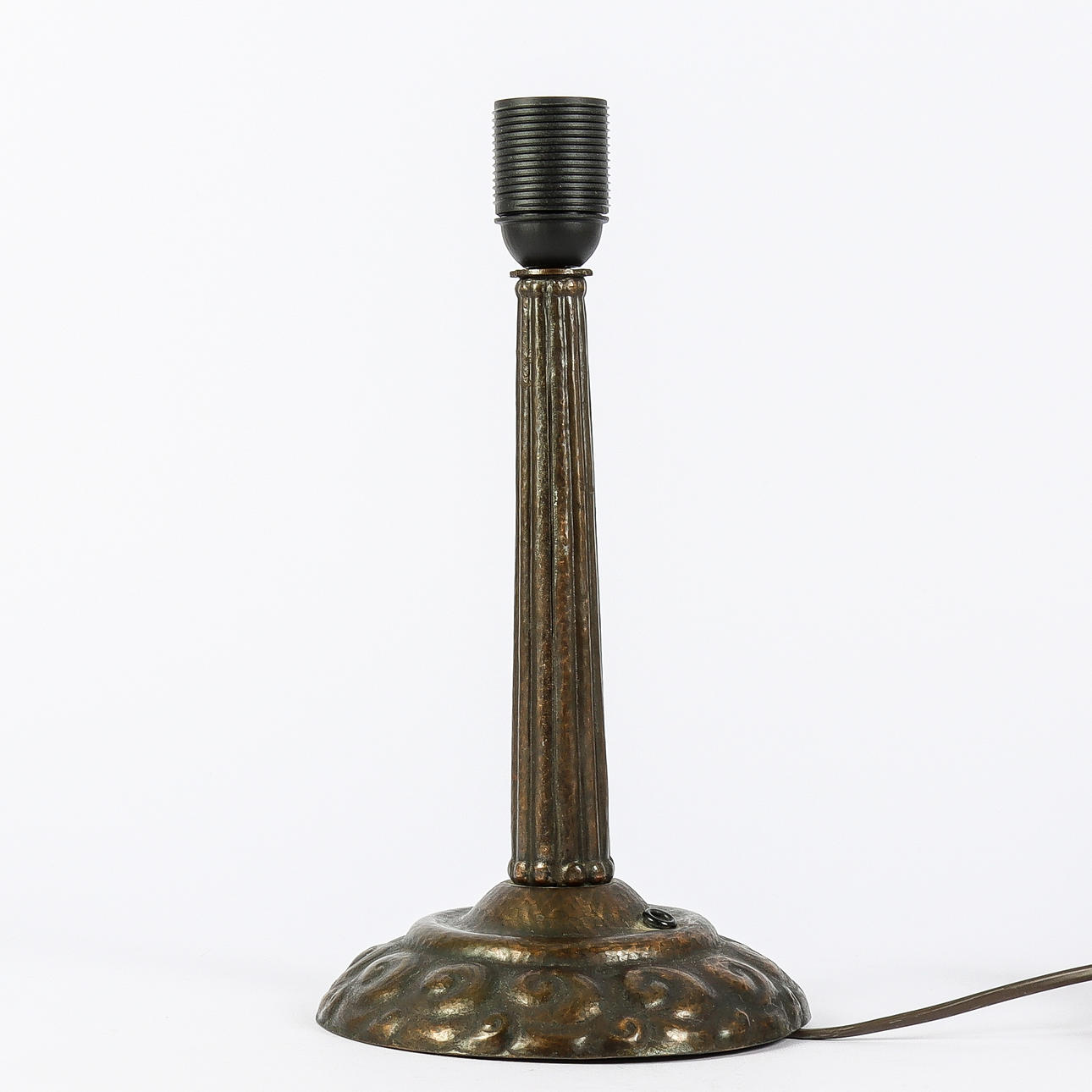 LAMPFOT koppar, 1900-talets första hälft.