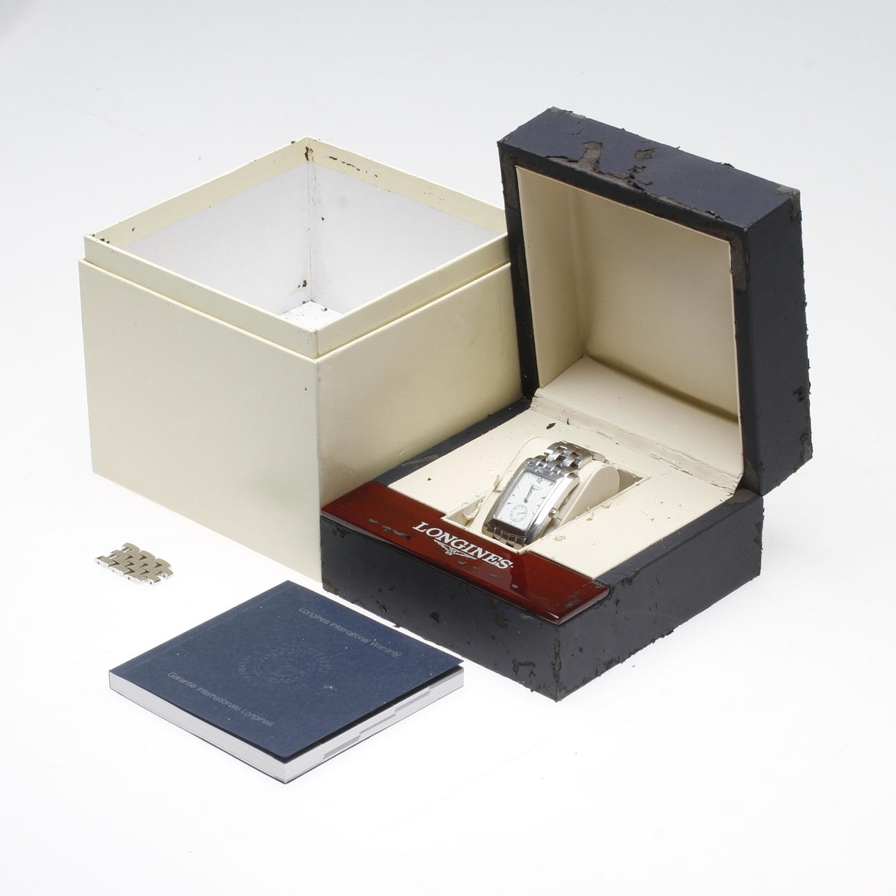 HERRARMBANDSUR, stål, "Dolce vita", Longines.