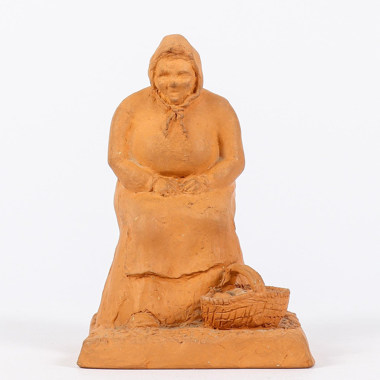 SCULPTURE terracotta, S Claesson.