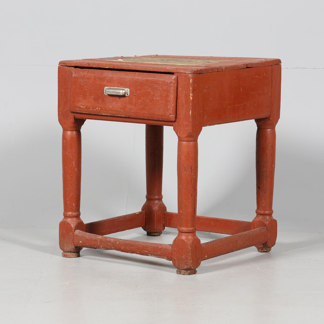 A 17th/19th century painted dressing table.