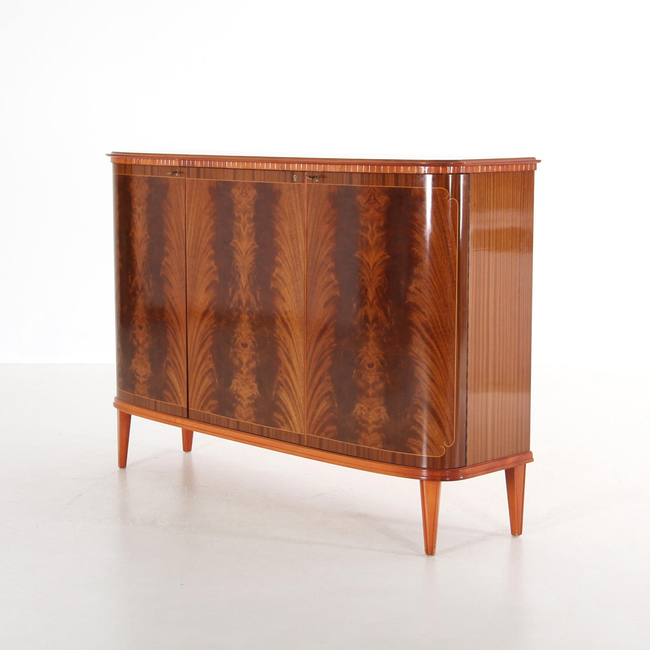 SERVING CABINET, 160 cm long, Sweden 1950's.